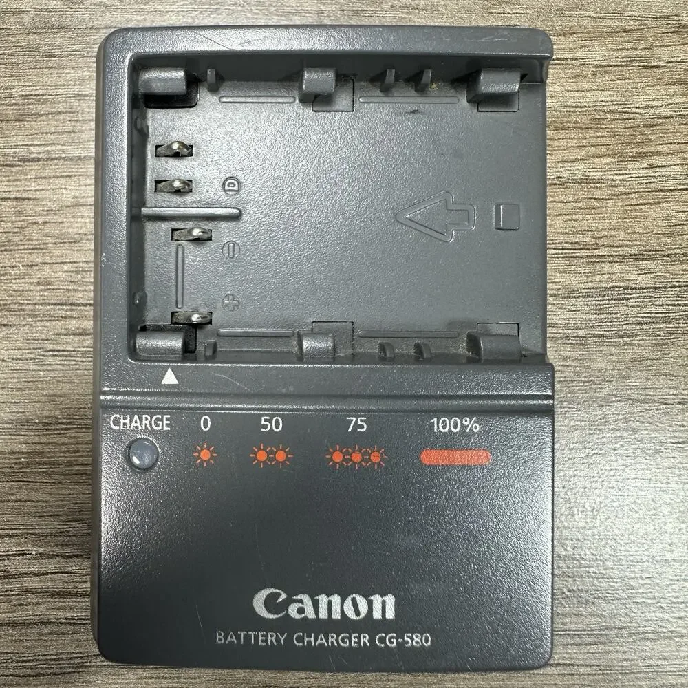 Canon CG-580 Charger BP-511A Battery EOS 5D 10D 20D 30D 40D 50D 60D 300D G1 G2